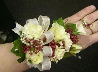 White Rose Corsage Upper Dublin High School, Wissahickon High School, Prom Flowers, Corsage, rose